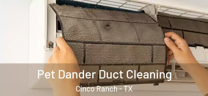  Pet Dander Duct Cleaning Cinco Ranch - TX